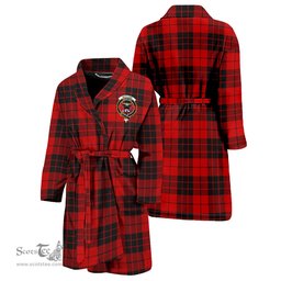 Scottish MacLeod of Raasay Clan Family Crest Tartan Bathrobe