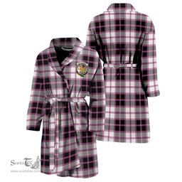 Scottish MacPherson Hunting Modern Clan Family Crest Tartan Bathrobe