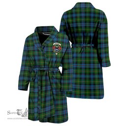 Scottish MacLeod of Skye Clan Family Crest Tartan Bathrobe