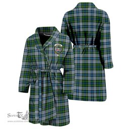 Scottish MacNeil Dress Clan Family Crest Tartan Bathrobe
