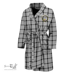 Scottish Wallace Dress Clan Family Crest Tartan Bathrobe