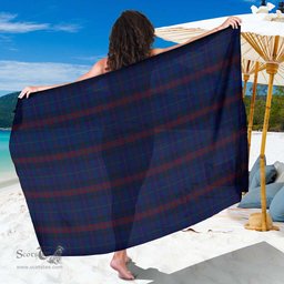 Scottish Hughes of Wales Tartan Sarong / 44*66 Inch