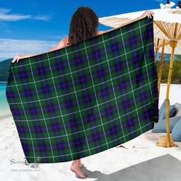 Scottish MacDonald of the Isles Hunting Modern Tartan Sarong / 44*66 Inch