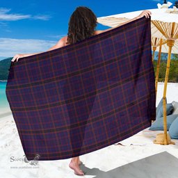 Scottish James of Wales Tartan Sarong / 44*66 Inch