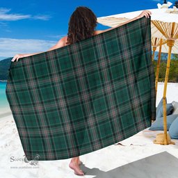 Scottish Kelly of Sleat Hunting Tartan Sarong / 44*66 Inch