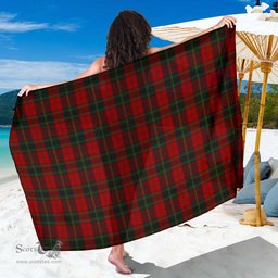 Scottish Rosser of Wales Tartan Sarong / 44*66 Inch