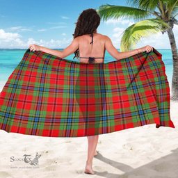 Scottish MacLean of Duart Modern Tartan Sarong / 44*66 Inch