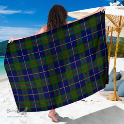 Scottish MacLeod of Harris Modern Tartan Sarong / 44*66 Inch