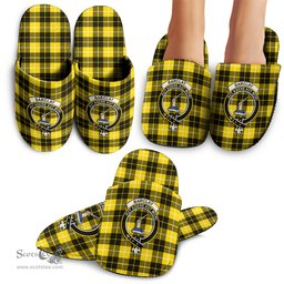 Scottish Barclay Dress Modern Clan Family Crest Tartan House Slippers