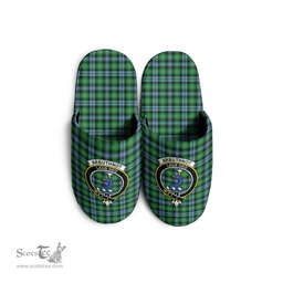 Scottish Arbuthnot Ancient Clan Family Crest Tartan House Slippers