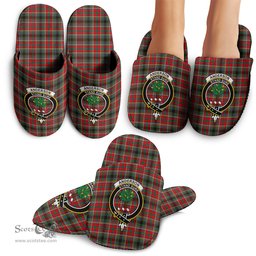 Scottish Anderson of Arbrake Clan Family Crest Tartan House Slippers