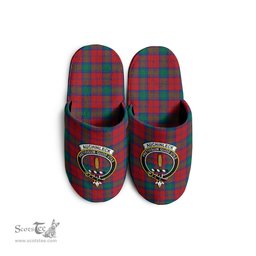 Scottish Auchinleck Clan Family Crest Tartan House Slippers
