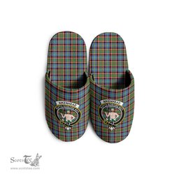 Scottish Aikenhead Clan Family Crest Tartan House Slippers