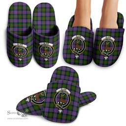 Scottish Blair Modern Clan Family Crest Tartan House Slippers