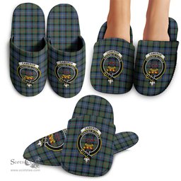 Scottish Cameron of Erracht Ancient Clan Family Crest Tartan House Slippers