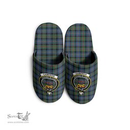 Scottish Cameron of Erracht Ancient Clan Family Crest Tartan House Slippers