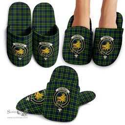 Scottish Campbell of Breadalbane Modern Clan Family Crest Tartan House Slippers