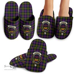 Scottish Cameron of Erracht Modern Clan Family Crest Tartan House Slippers