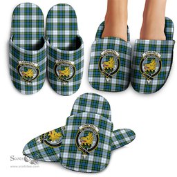 Scottish Campbell Dress Clan Family Crest Tartan House Slippers