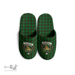 Scottish Beveridge Clan Family Crest Tartan House Slippers