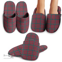 Scottish British Columbia Province Canada Clan Tartan House Slippers
