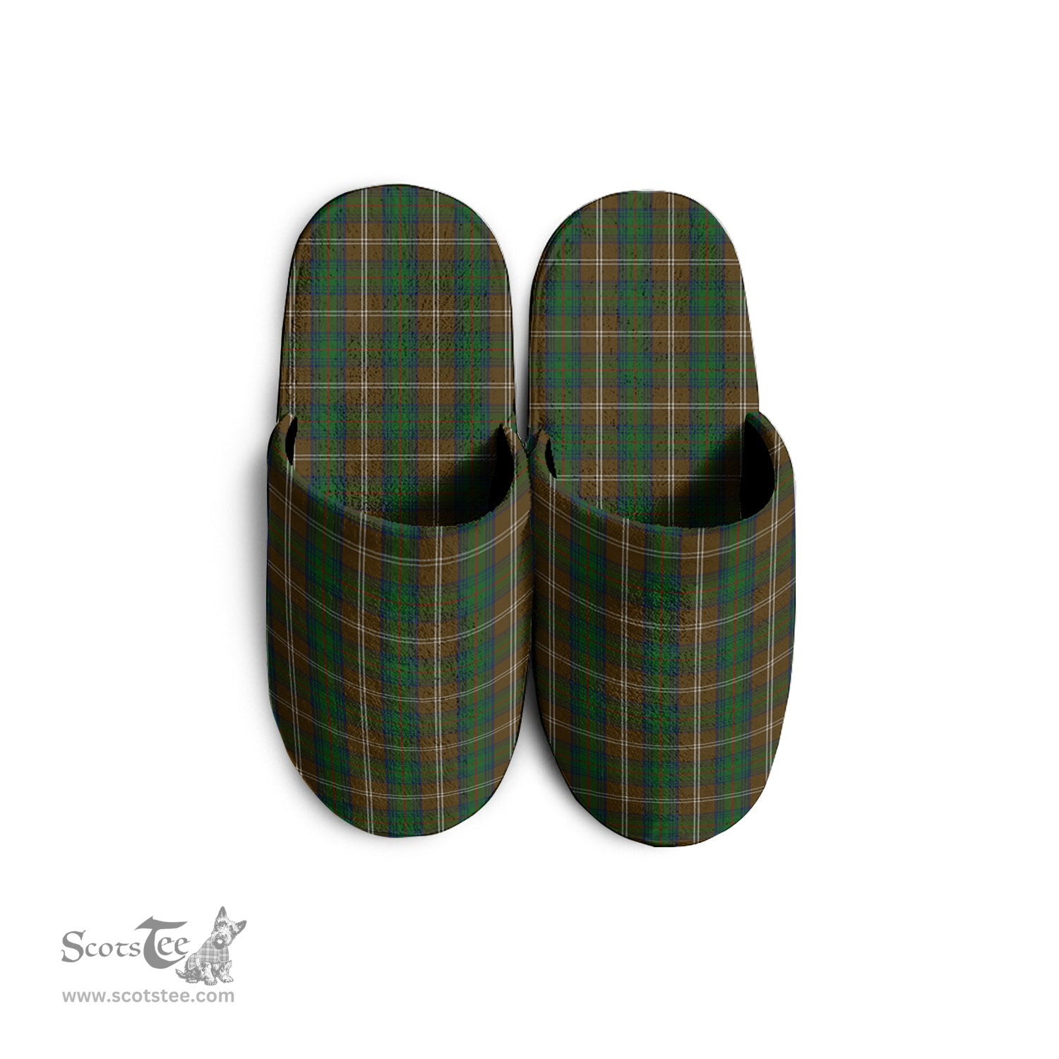 Scottish Chisholm Hunting Clan Tartan House Slippers