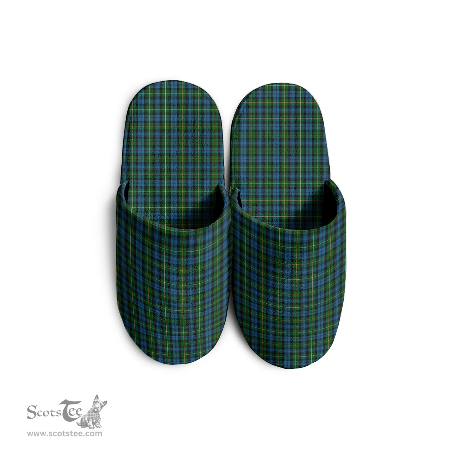 Scottish Campbell of Argyll #02 Clan Tartan House Slippers