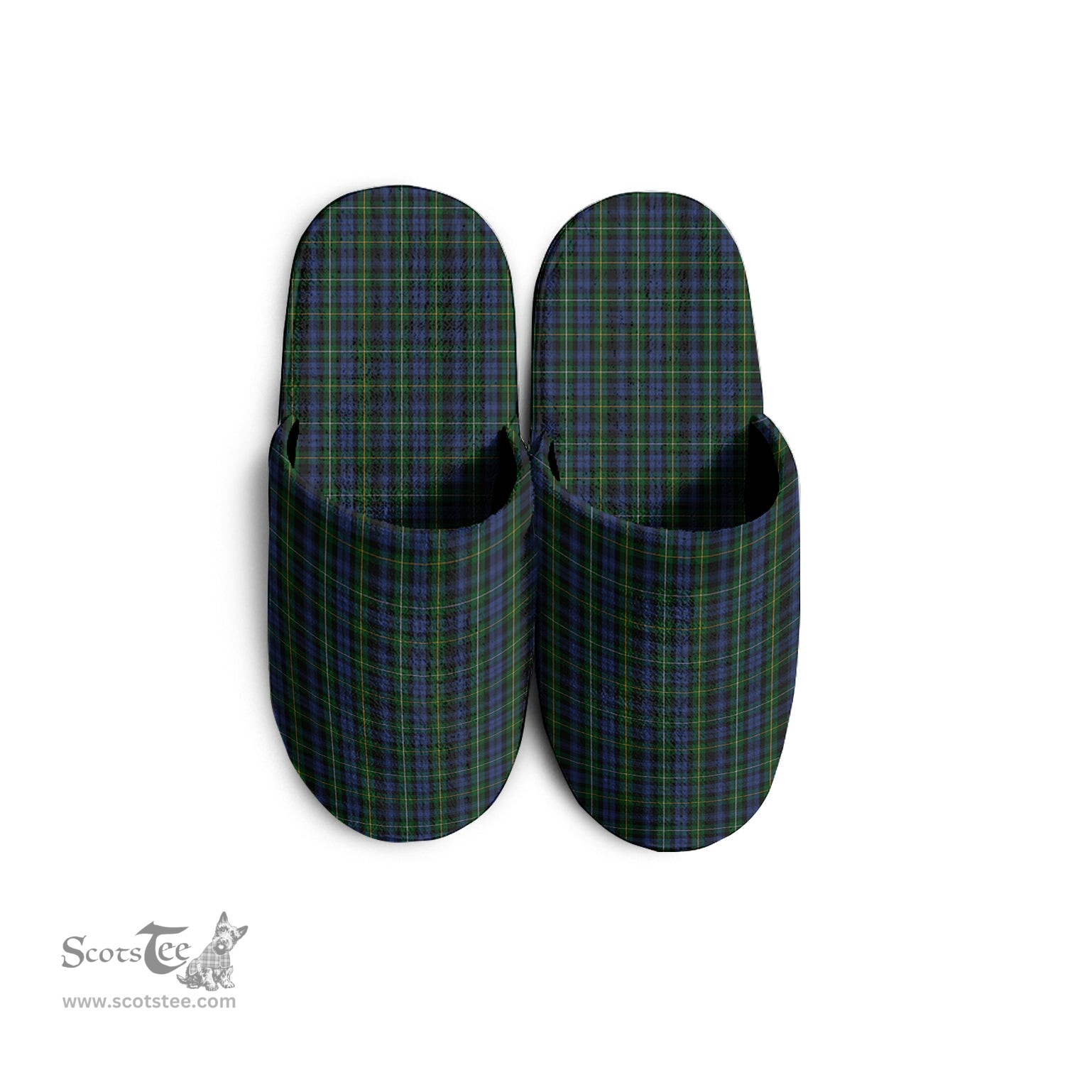 Scottish Campbell of Argyll #01 Clan Tartan House Slippers