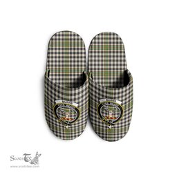 Scottish Burns Check Clan Family Crest Tartan House Slippers