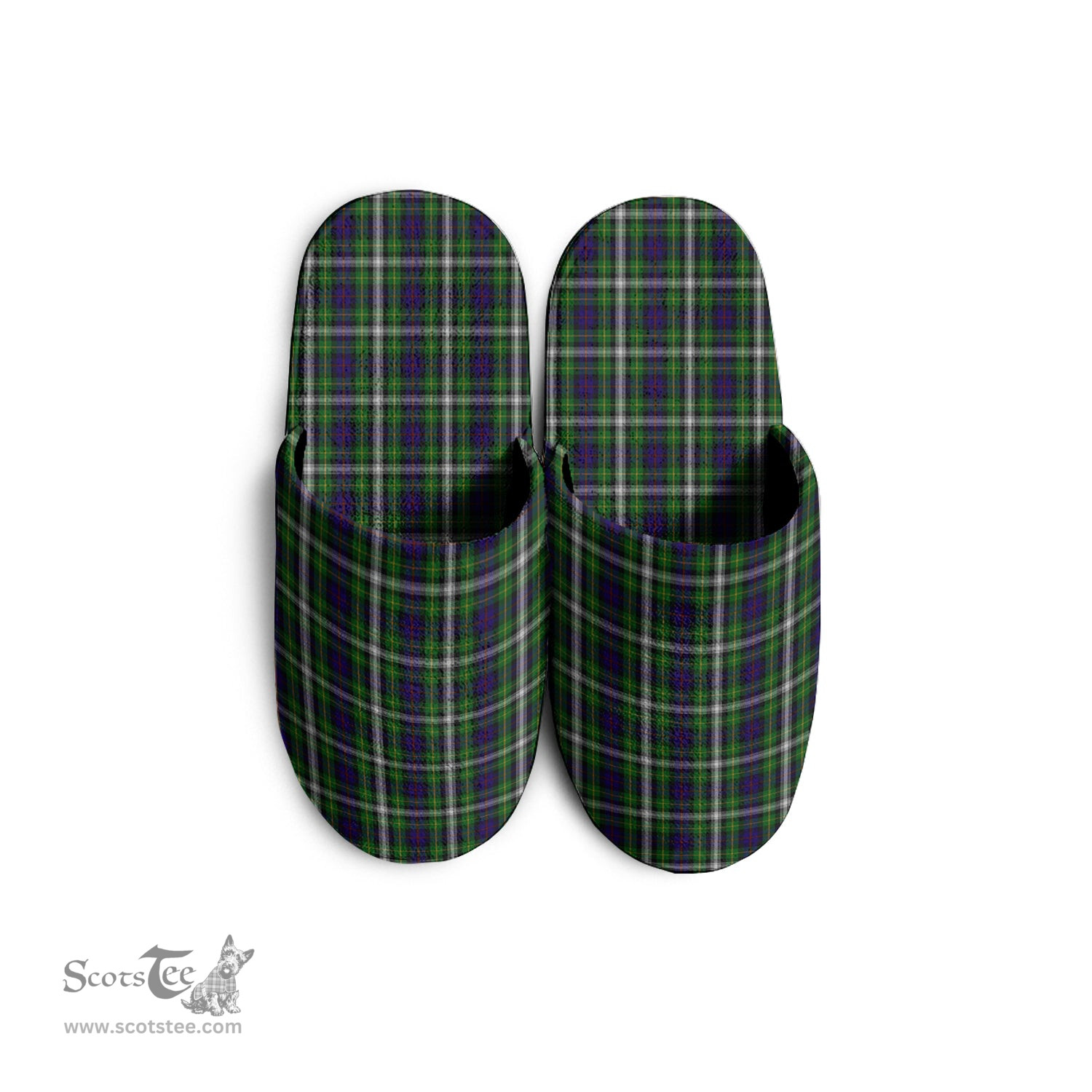 Scottish Farquharson Dress Clan Tartan House Slippers