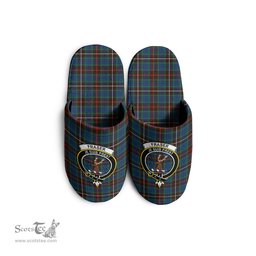 Scottish Fraser Hunting Ancient Clan Family Crest Tartan House Slippers