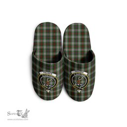 Scottish Fraser Hunting Dress Clan Family Crest Tartan House Slippers