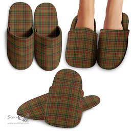 Scottish Drummond of Strathallan Clan Tartan House Slippers