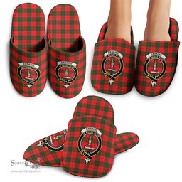 Scottish Erskine Modern Clan Family Crest Tartan House Slippers