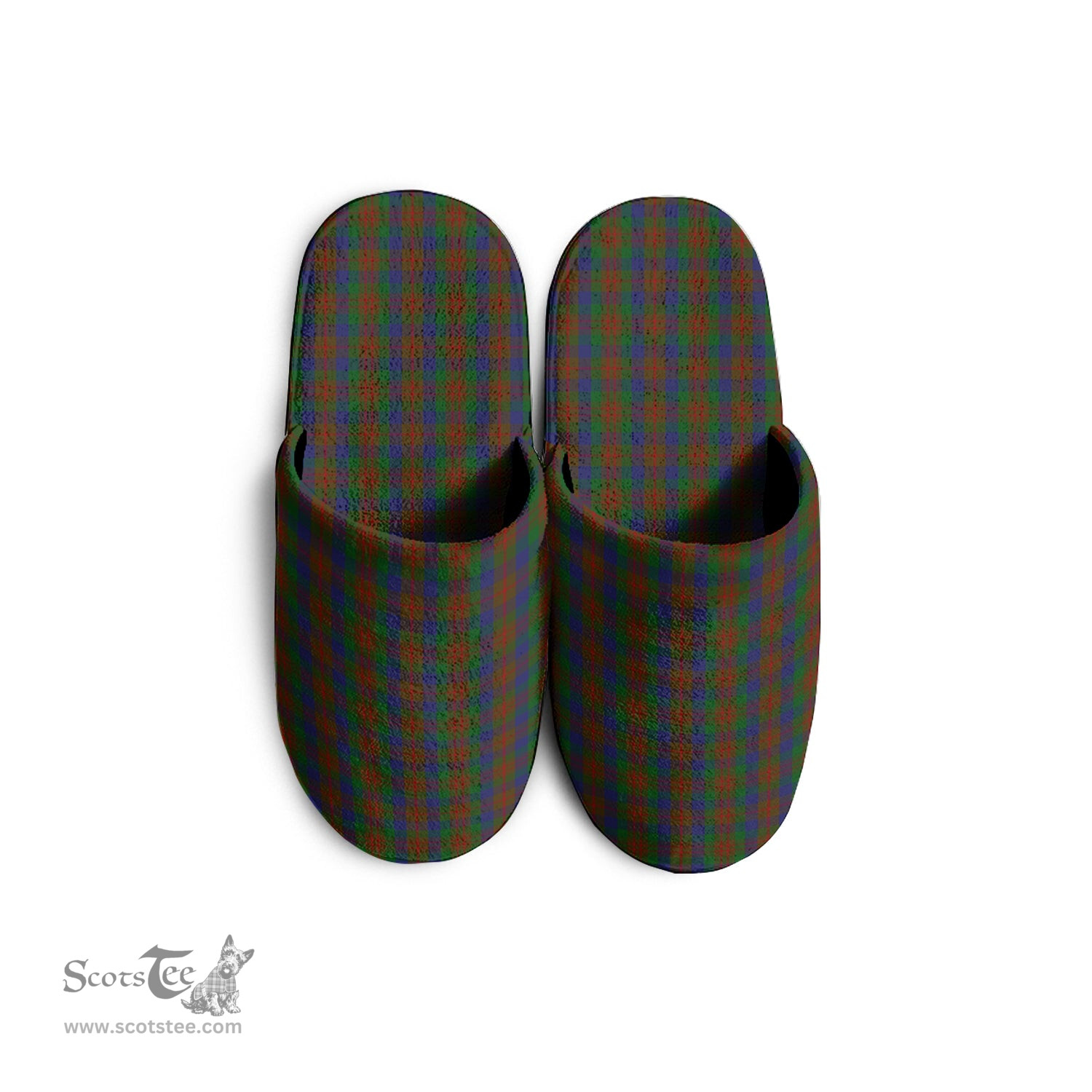 Scottish Dorward Dogwood Clan Tartan House Slippers