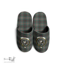 Scottish Craig Ancient Clan Family Crest Tartan House Slippers