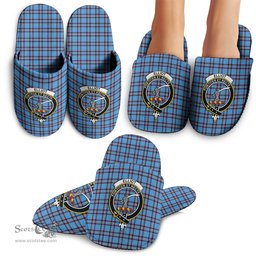 Scottish Elliot Ancient Clan Family Crest Tartan House Slippers
