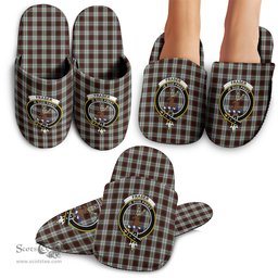 Scottish Fraser Dress Clan Family Crest Tartan House Slippers