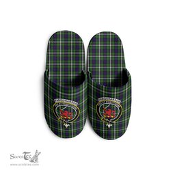 Scottish Farquharson Dress Clan Family Crest Tartan House Slippers