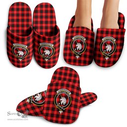 Scottish Cunningham Modern Clan Family Crest Tartan House Slippers