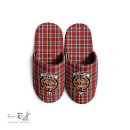 Scottish Drummond of Perth Dress Clan Family Crest Tartan House Slippers