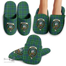Scottish Duncan Ancient Clan Family Crest Tartan House Slippers
