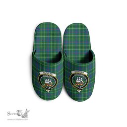 Scottish Duncan Ancient Clan Family Crest Tartan House Slippers