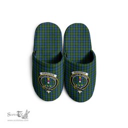 Scottish Ferguson of Atholl Clan Family Crest Tartan House Slippers