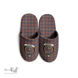 Scottish Fraser Hunting Modern Clan Family Crest Tartan House Slippers