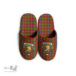 Scottish Forrester Clan Family Crest Tartan House Slippers