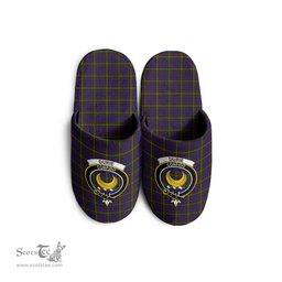 Scottish Durie Clan Family Crest Tartan House Slippers