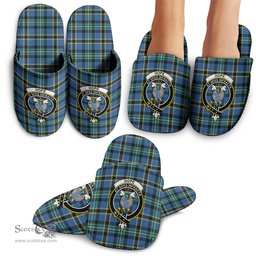 Scottish Hope Ancient Clan Family Crest Tartan House Slippers
