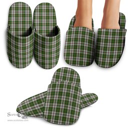 Scottish Hay White Dress Clan Tartan House Slippers
