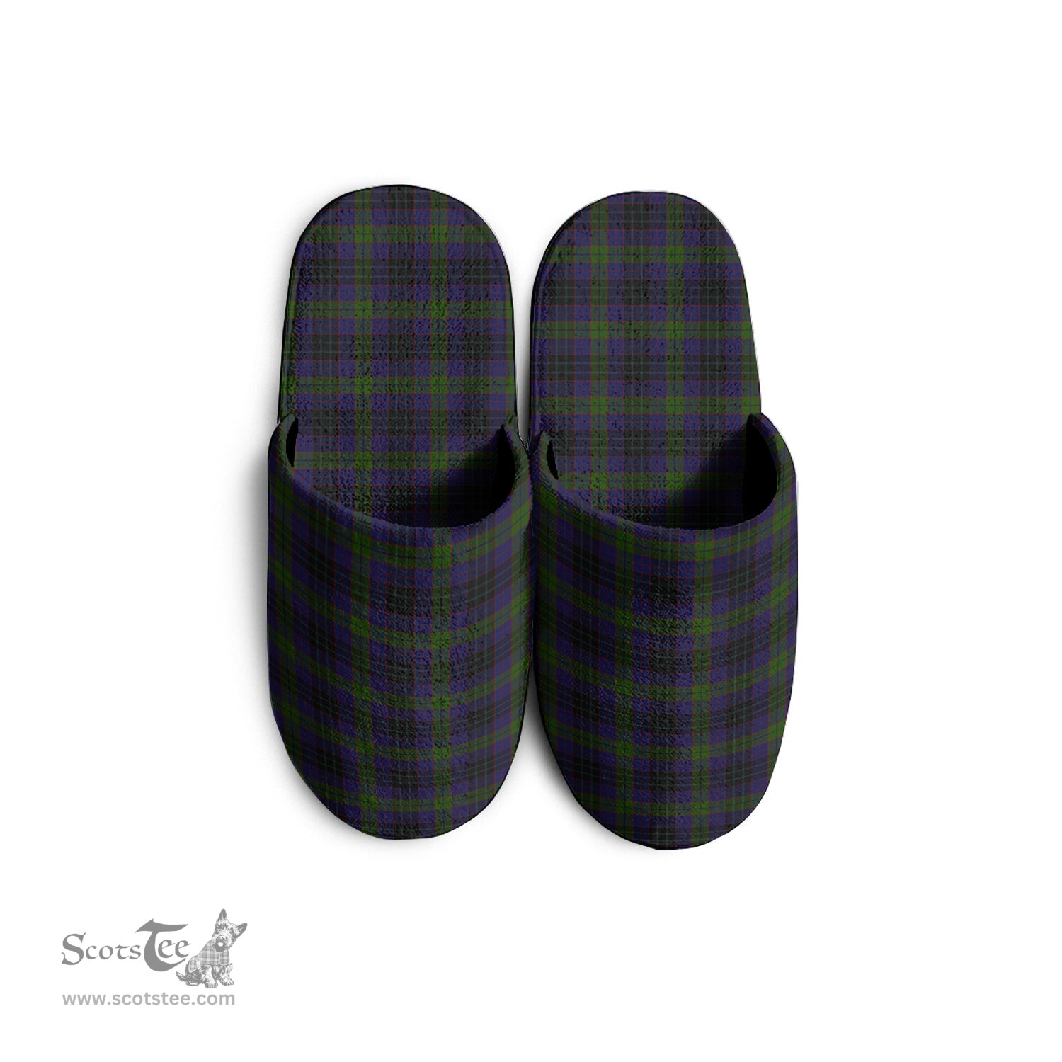Scottish Lumsden Hunting Clan Tartan House Slippers